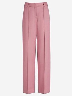 Express Editor Pants – Pink Linen Blend (Size 12S)